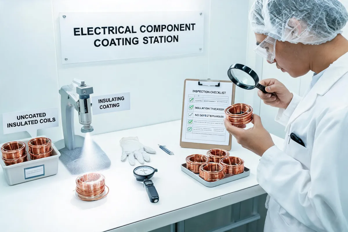 electrical insulation coating process